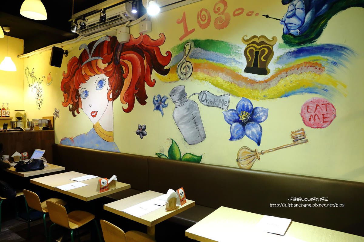【食║板橋】103 Kitchen〜新埔站美式餐廳，走進童話世界主題餐廳！