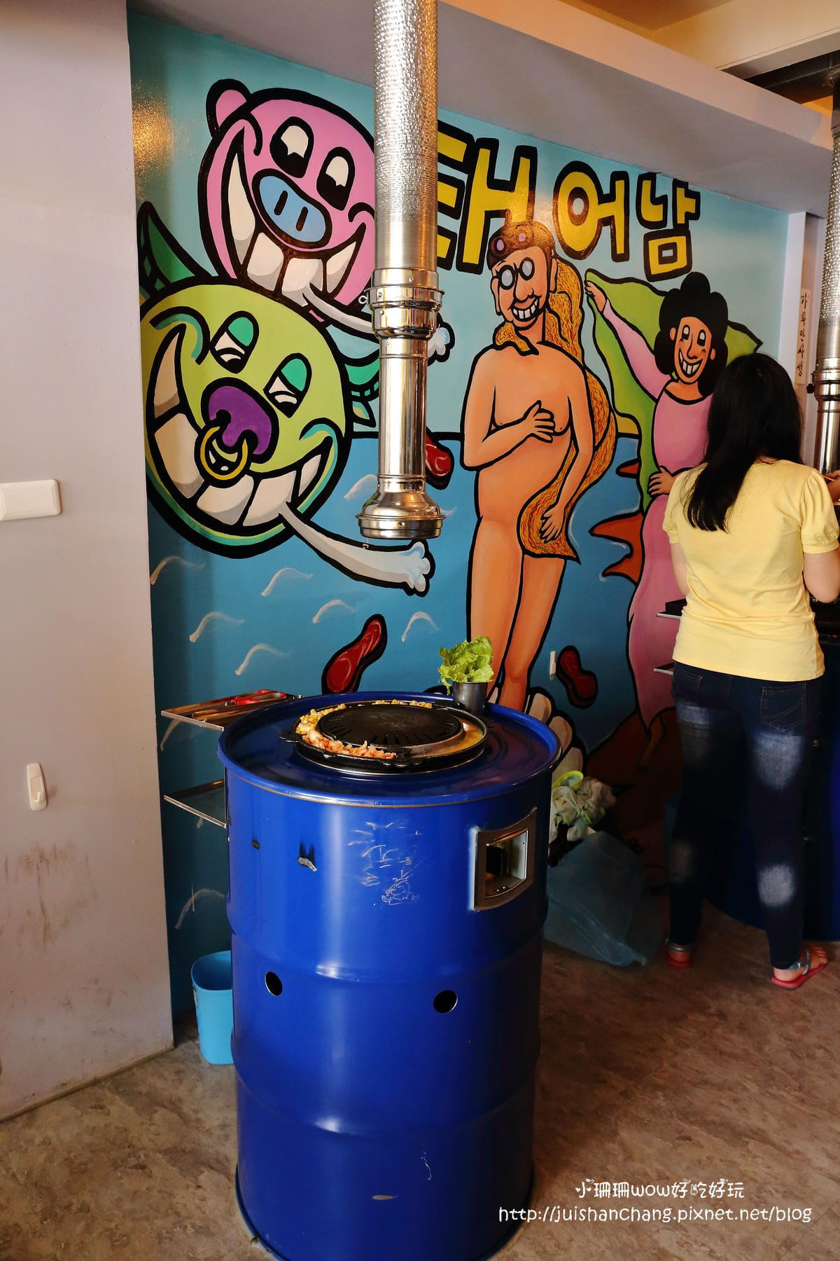 【食||台中】StandUp-韓道立燒～台中新開幕站著吃烤肉，ㄗㄗ作響的美味讓人甘心罰站吃的(已歇業)