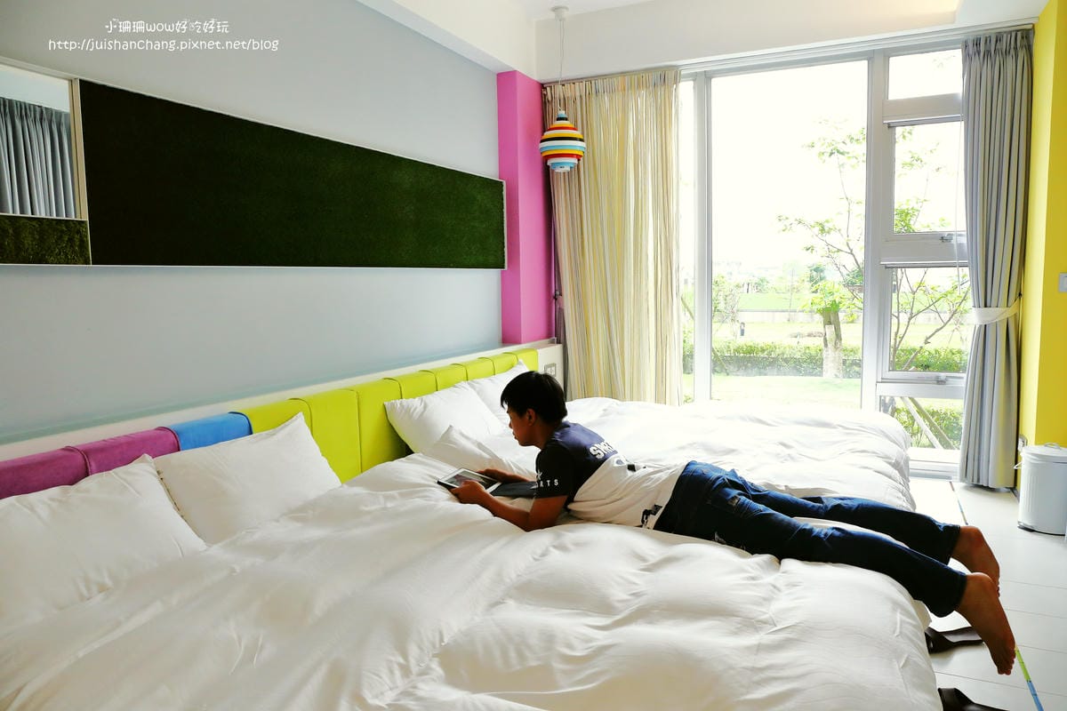 【宿║宜蘭】La Palette 調色盤築夢會館〜在轉角遇見美麗的彩虹，帶我們住進台灣之美！