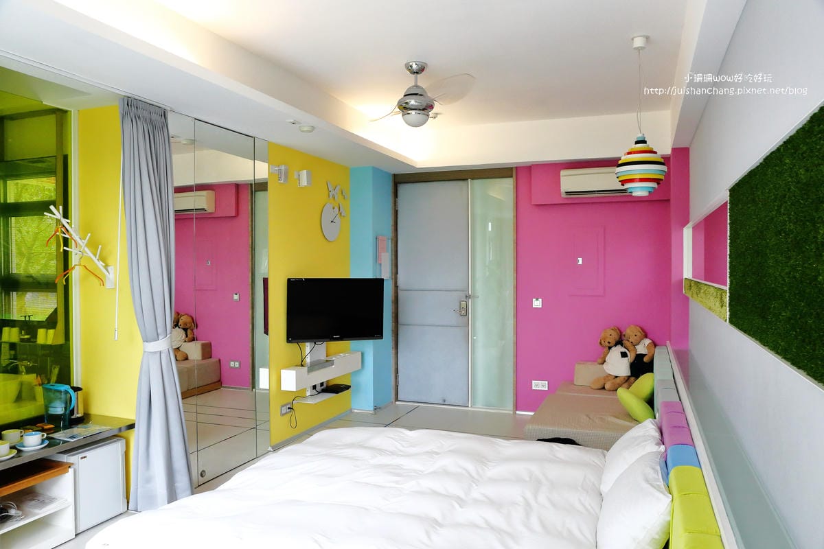 【宿║宜蘭】La Palette 調色盤築夢會館〜在轉角遇見美麗的彩虹，帶我們住進台灣之美！