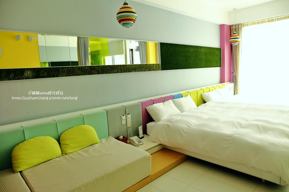 【宿║宜蘭】La Palette 調色盤築夢會館〜在轉角遇見美麗的彩虹，帶我們住進台灣之美！