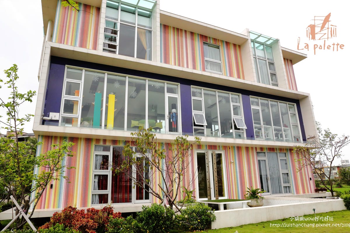 【宿║宜蘭】La Palette 調色盤築夢會館〜在轉角遇見美麗的彩虹，帶我們住進台灣之美！