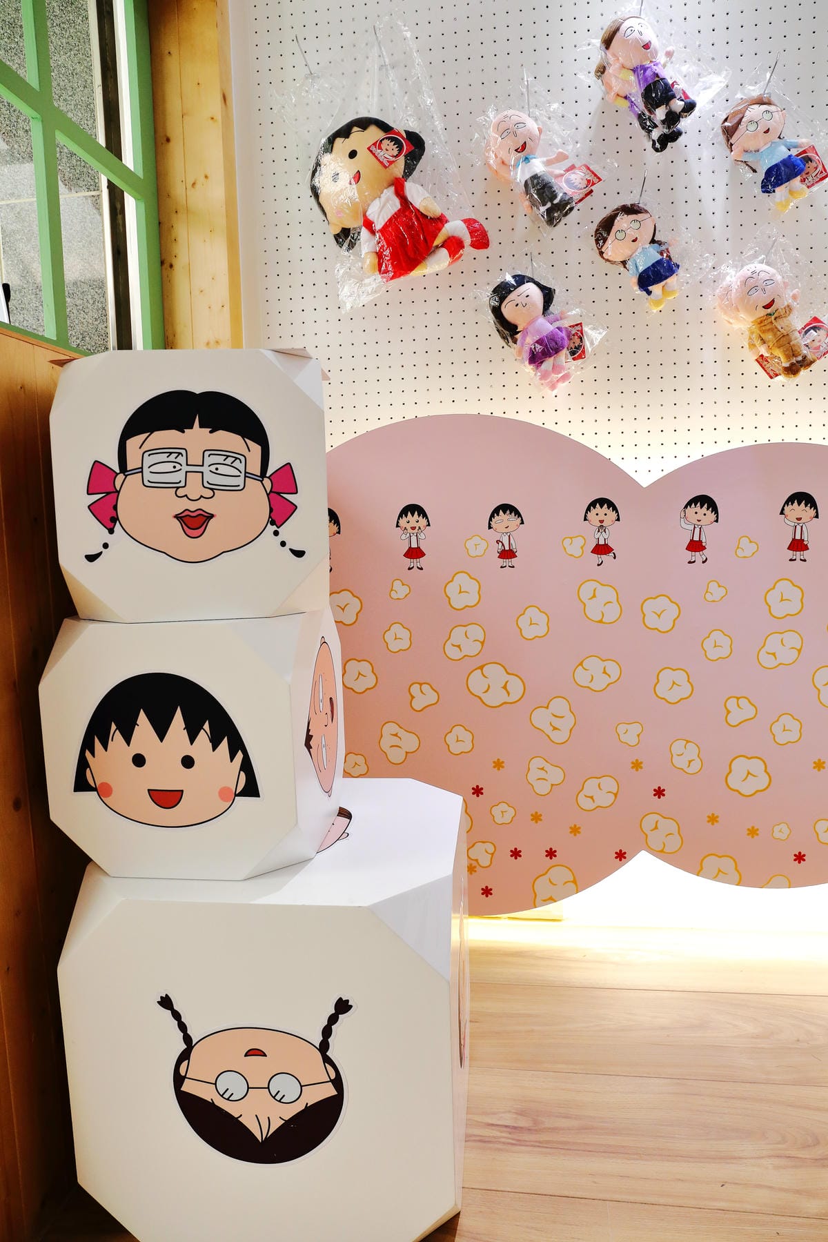 【食║台北】櫻桃小丸子爆米花專賣店～卡哇伊！全台第一間專賣店新開幕！多種口味選，12款爆米花桶任你收集！