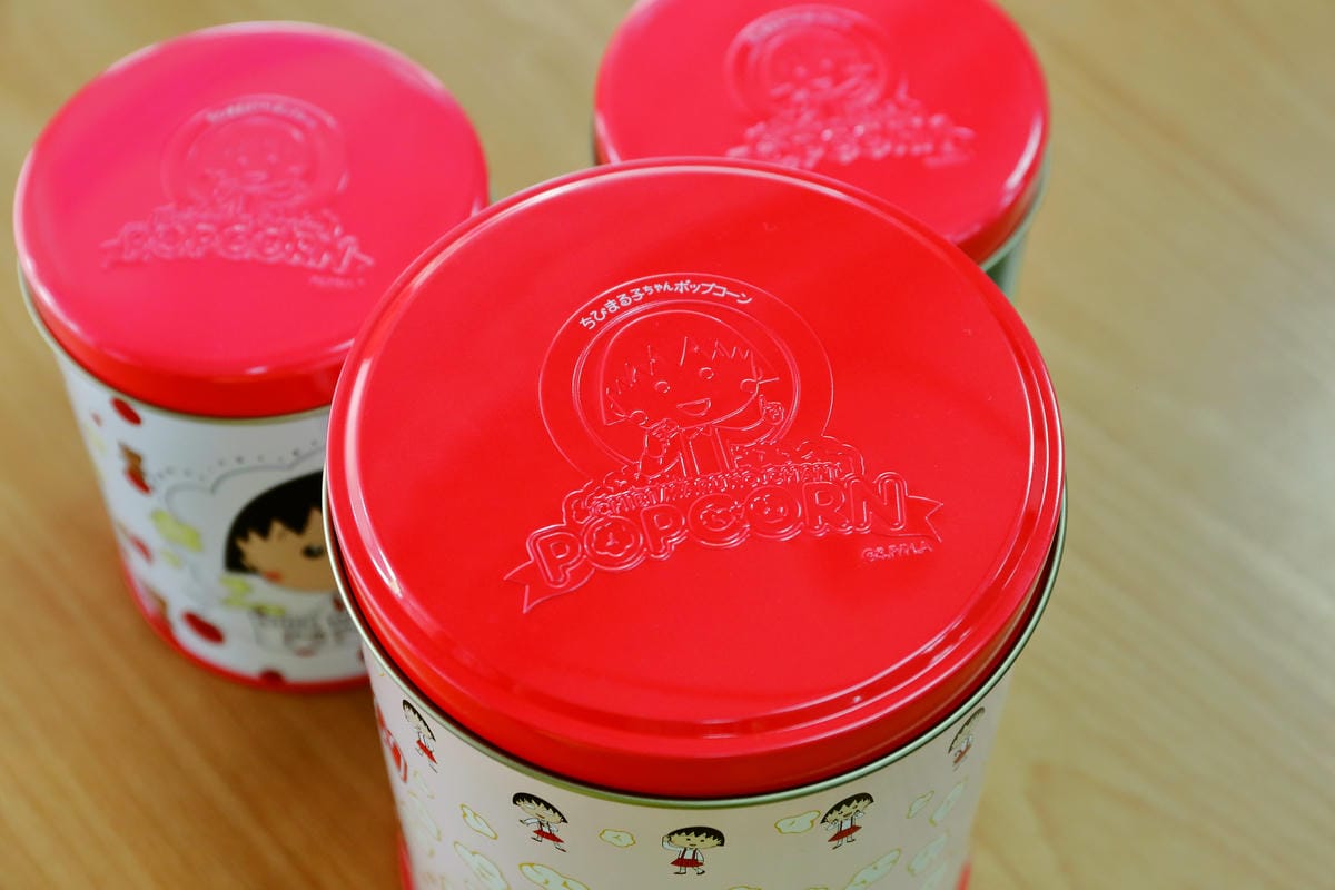 【食║台北】櫻桃小丸子爆米花專賣店～卡哇伊！全台第一間專賣店新開幕！多種口味選，12款爆米花桶任你收集！