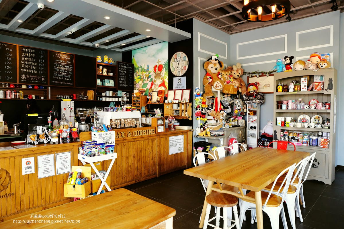 【食║桃園】Max & Corrine coffee～超療癒！Duffy與Dayan陪你喝咖啡。超可愛的鄉村雜貨風，女孩兒實現夢想！(已歇業)