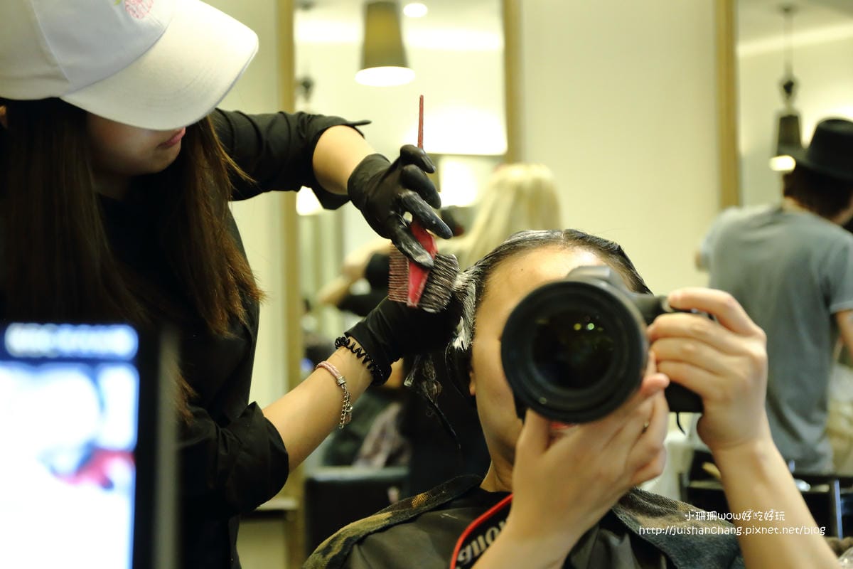 【髮||台北】FIN髮廊～中山髮型沙龍。打造夏季新髮色，蜜桃暖色系給我好氣色！