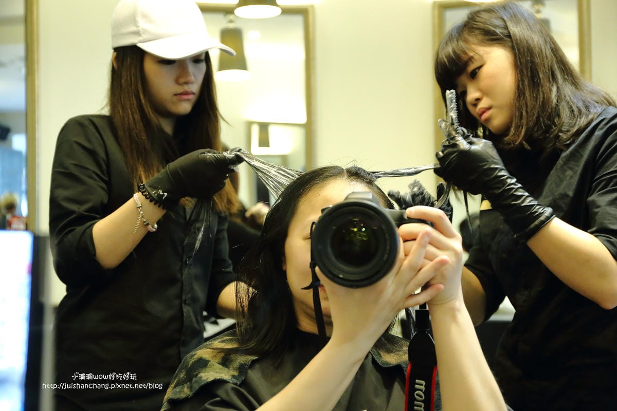 【髮||台北】FIN髮廊～中山髮型沙龍。打造夏季新髮色，蜜桃暖色系給我好氣色！