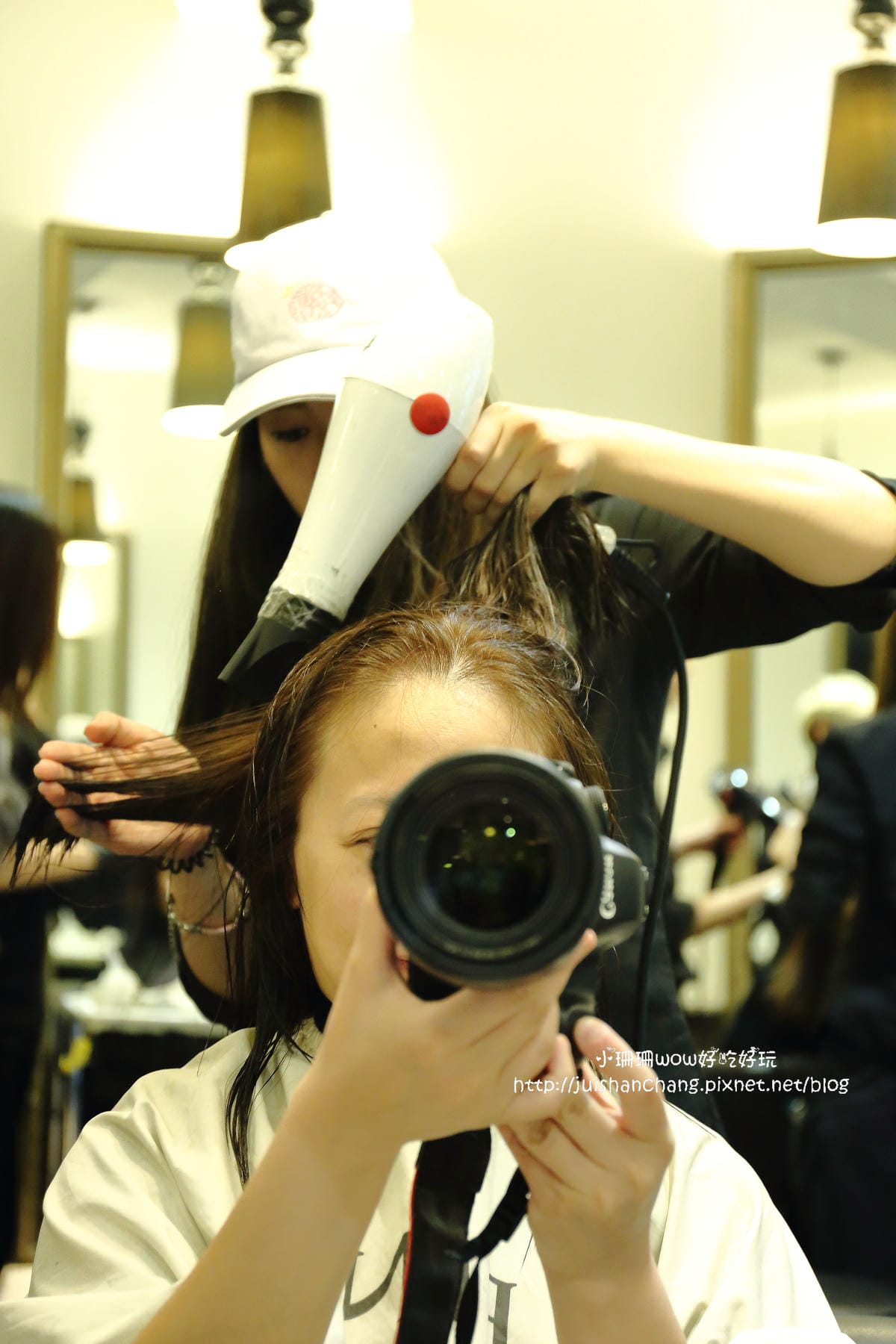 【髮||台北】FIN髮廊～中山髮型沙龍。打造夏季新髮色，蜜桃暖色系給我好氣色！