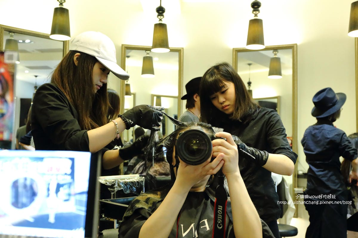 【髮||台北】FIN髮廊～中山髮型沙龍。打造夏季新髮色，蜜桃暖色系給我好氣色！