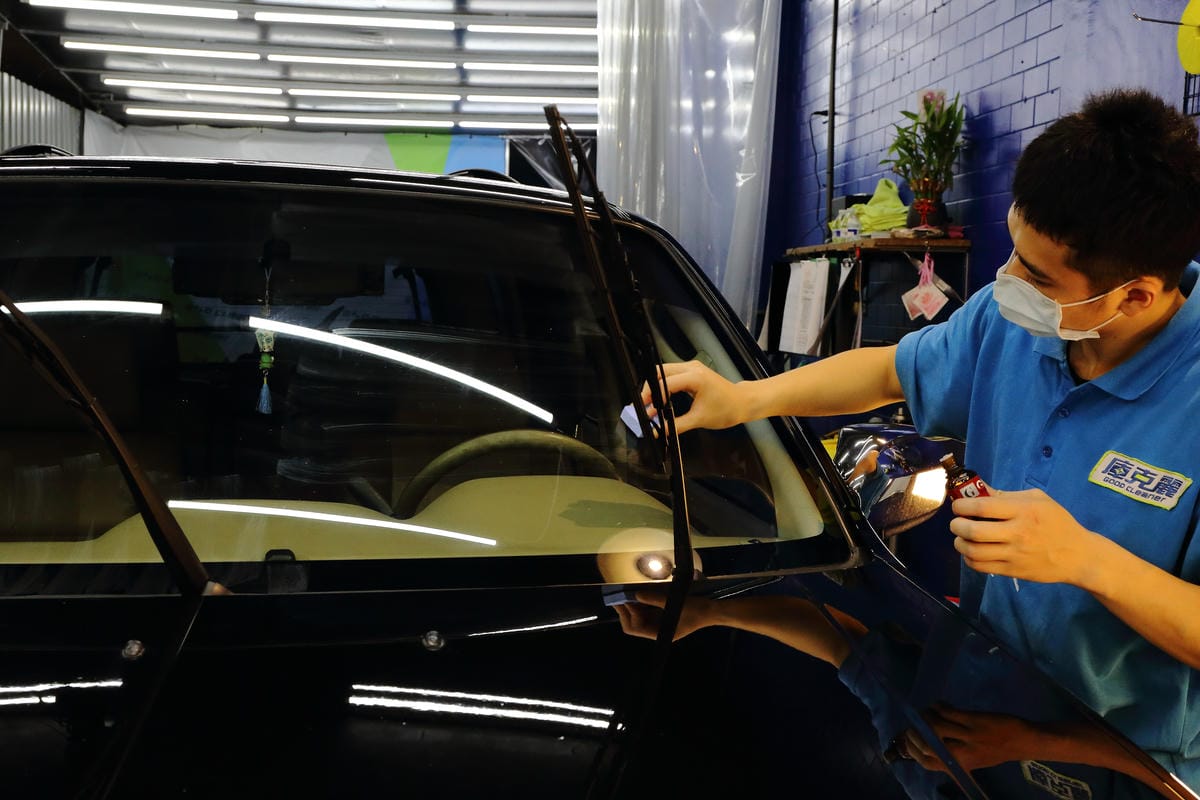 【分享||汽車百貨】Good Cleaner 庫克麗汽車美容～強撥水力的玻璃鍍膜，雨天、夜間開車不再迷濛，行車更安全！