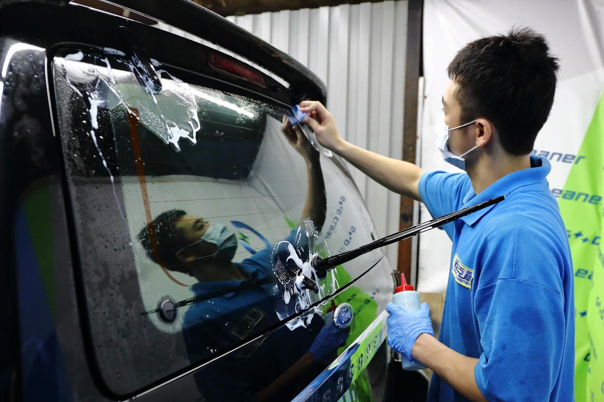 【分享||汽車百貨】Good Cleaner 庫克麗汽車美容～強撥水力的玻璃鍍膜，雨天、夜間開車不再迷濛，行車更安全！