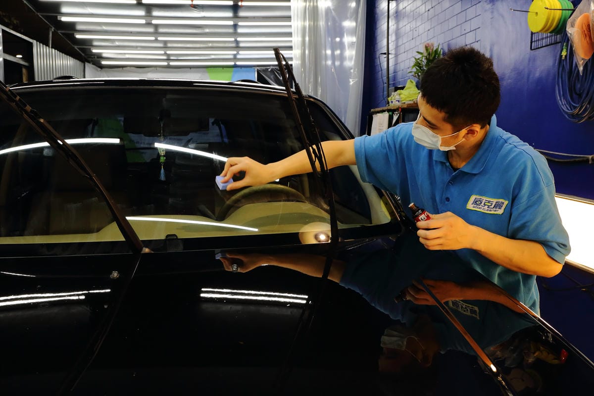 【分享||汽車百貨】Good Cleaner 庫克麗汽車美容～強撥水力的玻璃鍍膜，雨天、夜間開車不再迷濛，行車更安全！