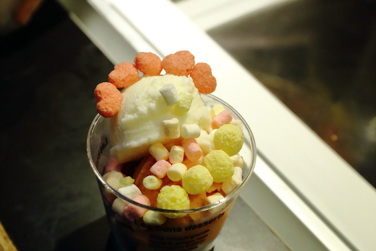 【食||中壢】B70 Ice Planet～中原夜市夢幻『鏟子冰淇淋』，超級犯規，少女心爆發！(已歇業)