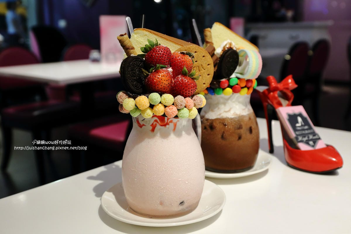 【食||台北】Hs Cafe高跟鞋公主～專屬女孩最想要的夢幻甜品/忠孝敦化下午茶/出乎意料外的平價美味