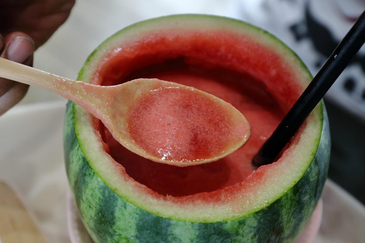 【食||中永和】一夫冰果〜夏季天然水果現打繽紛創意果汁，一次喝到整顆水果，超霸氣！IG爆紅打卡人氣飲品！(已歇業)