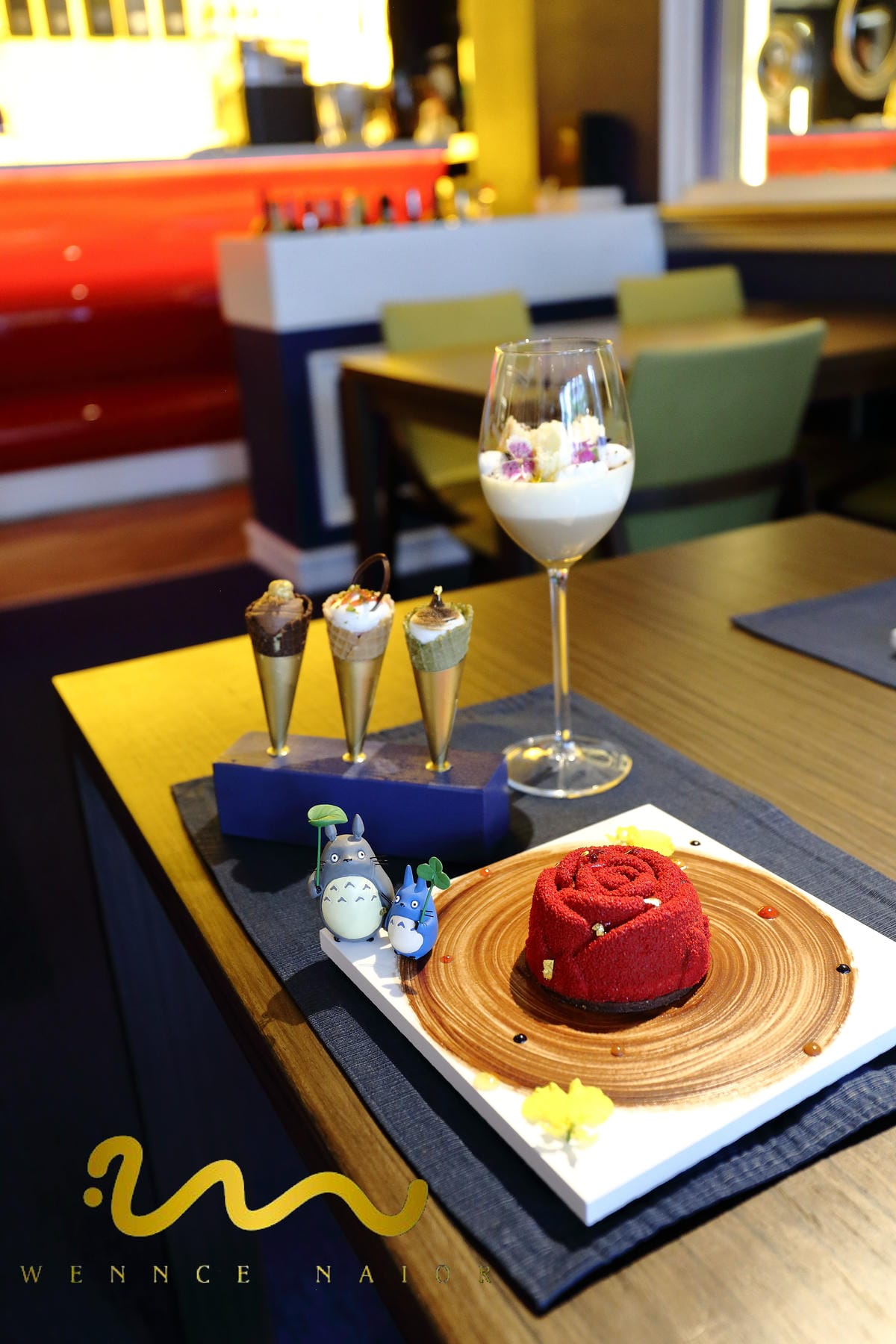 【食||台北】台北東區下午茶餐廳推薦：Wennce Naior 乃渥爾料理〜下午茶當貴婦不用花大錢，一系列全新的甜點，將繽紛花草的時尚元素融入甜點