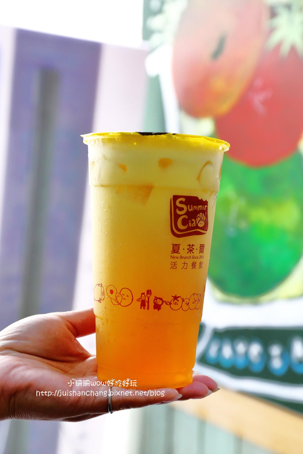 【食||台中】夏茶爾活力餐飲〜中興大學美食推薦。好喝健康現打果汁搭配營養早午餐，好吃肉蛋吐司底加拉！