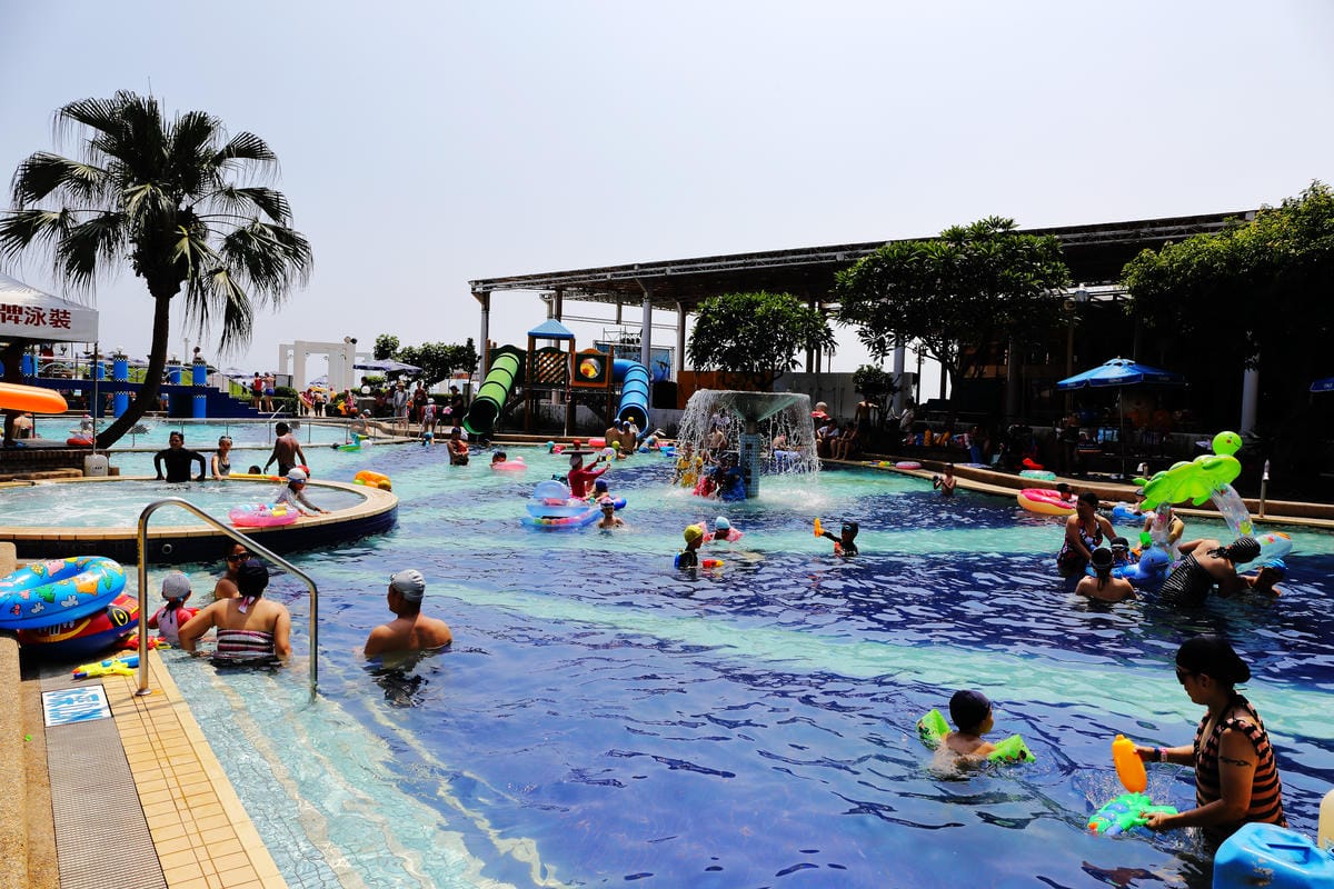 【遊||萬里】2016翡翠灣夏日樂園〜這麼熱不玩水是要幹嘛呢？北海岸玩水趣，清涼一夏！