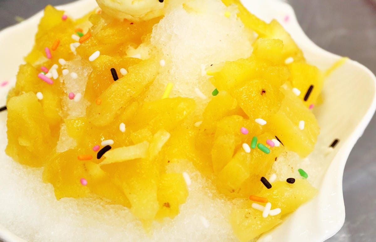 【食||蘆洲】古早味旺來冰店〜蘆洲冰店推薦。古早味鳳梨剉冰，沁涼甜滋滋，新鮮不咬舌！