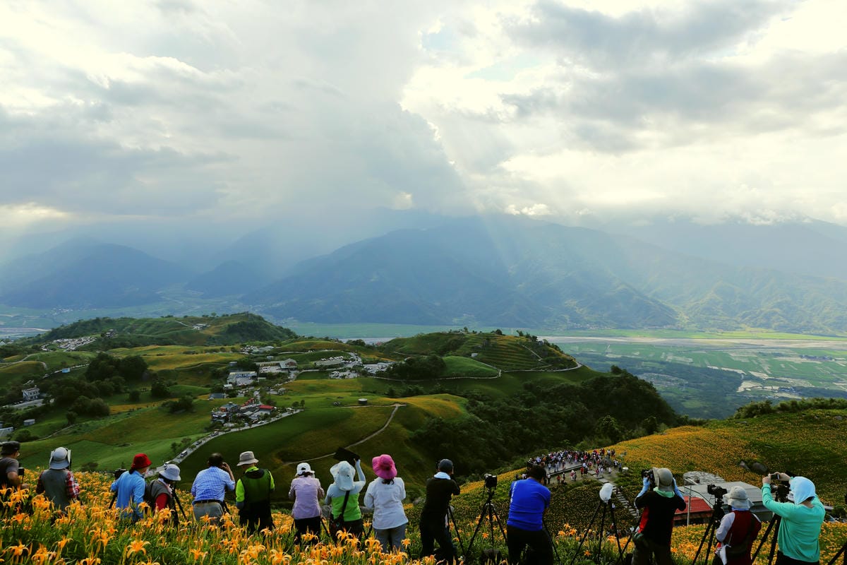 【遊||花蓮】一生一定要來感動一次的無敵美景～花蓮六十石山金針花季最新花況！