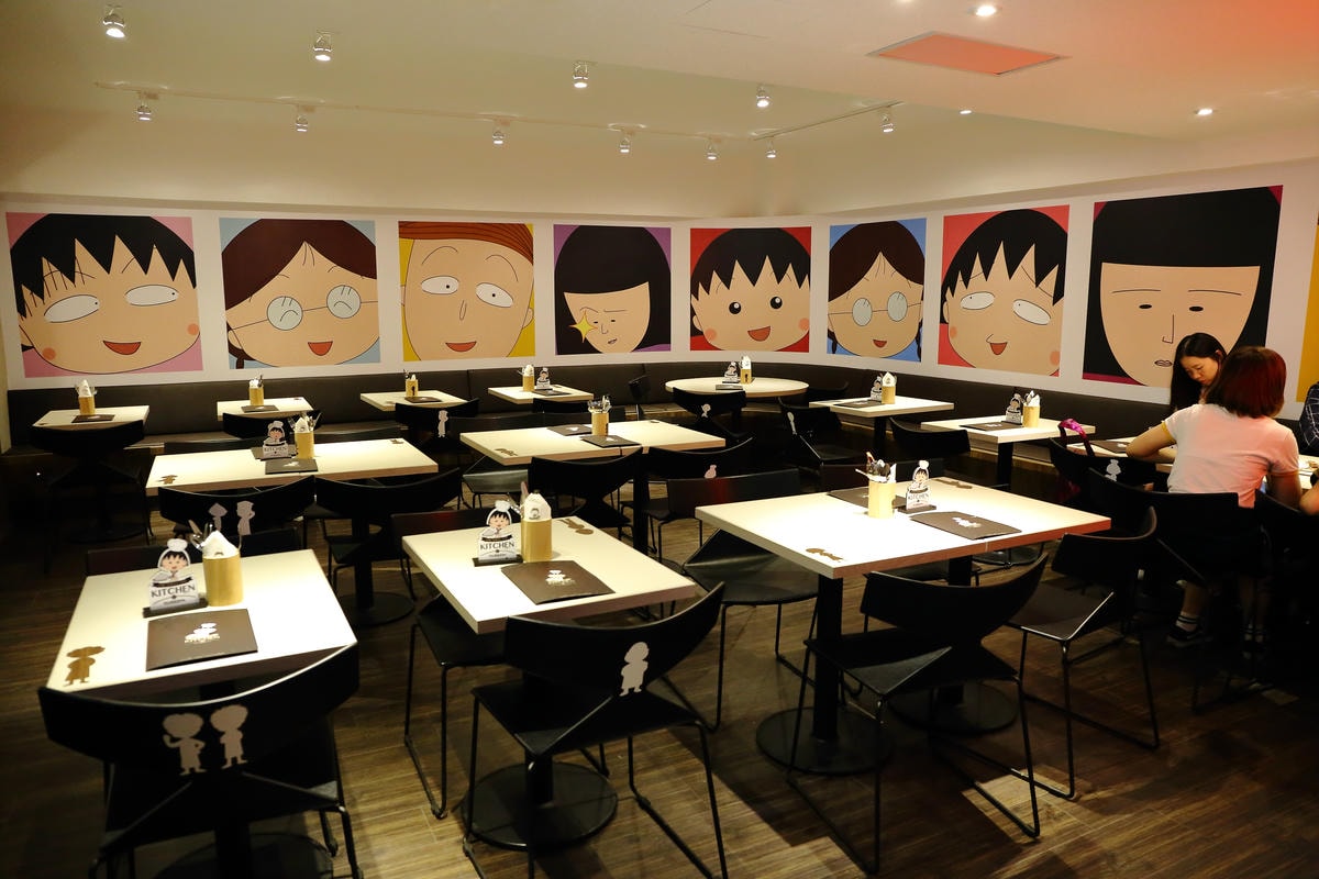 【食。台北】櫻桃小丸子主題餐廳〜全球首家「小丸子主題餐廳」終於來台北惹!丸迷請努力尖叫吧!(已歇業)