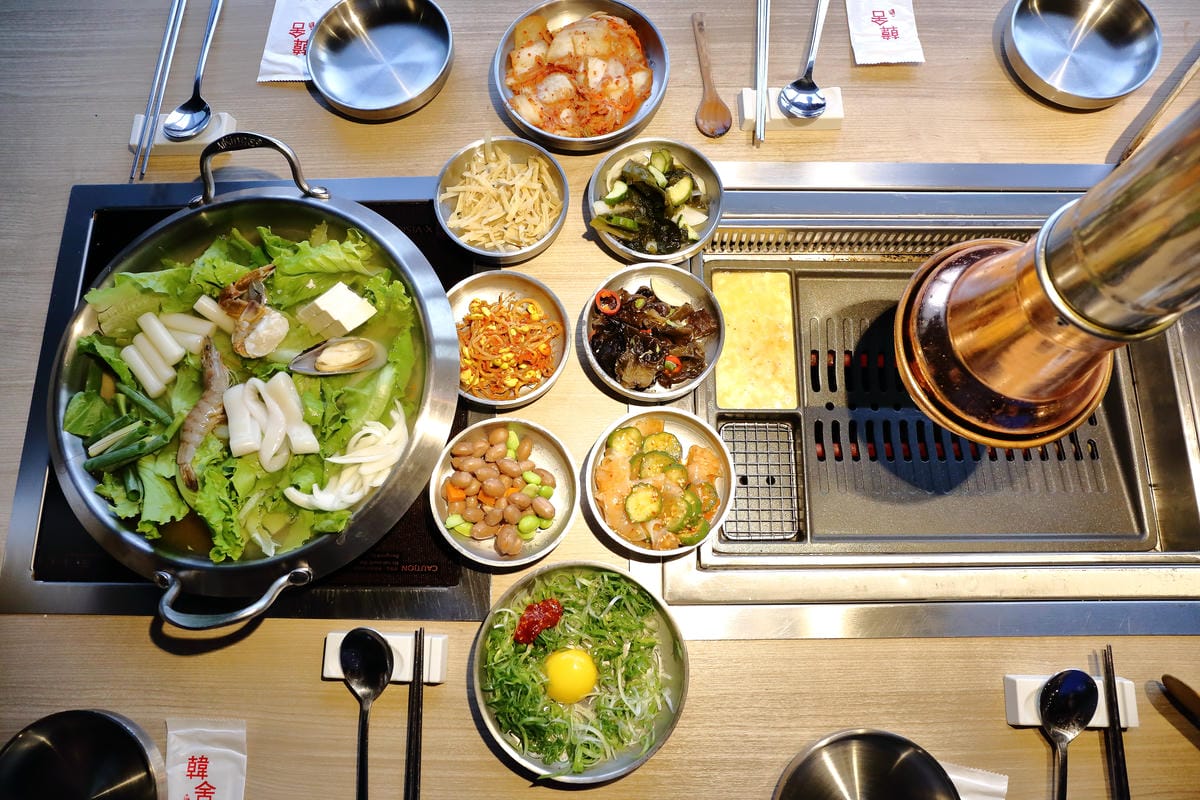 【食。中壢】韓舍韓式烤肉吃到飽〜烤肉男女韓式烤肉吃到飽、韓式美味無限供應，超療癒烤五花肉大口吃！(已歇業)