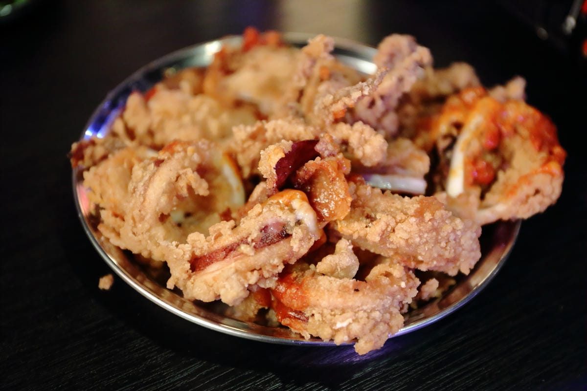 【食。台北】Pocha 韓式熱炒 포차～東區韓式熱炒 2店。不用飛韓國就可以吃到海鮮貝類鍋，海鮮多到滿出來……