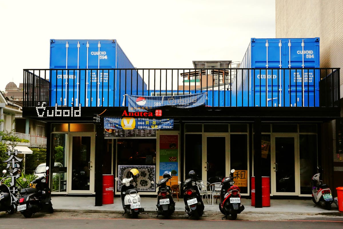 【食。台中】Cuboid台中人氣貨櫃冰飲～​新人氣外拍景點！貨櫃屋少女打卡景點IG熱門景點(已歇業)