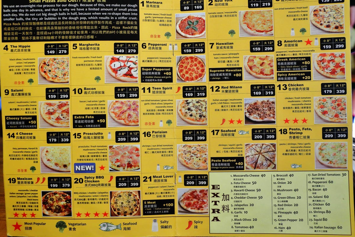 【食。永和】Pizza Rock 搖滾披薩～​純正義式手工披薩，出乎意料好吃薄、脆、香！