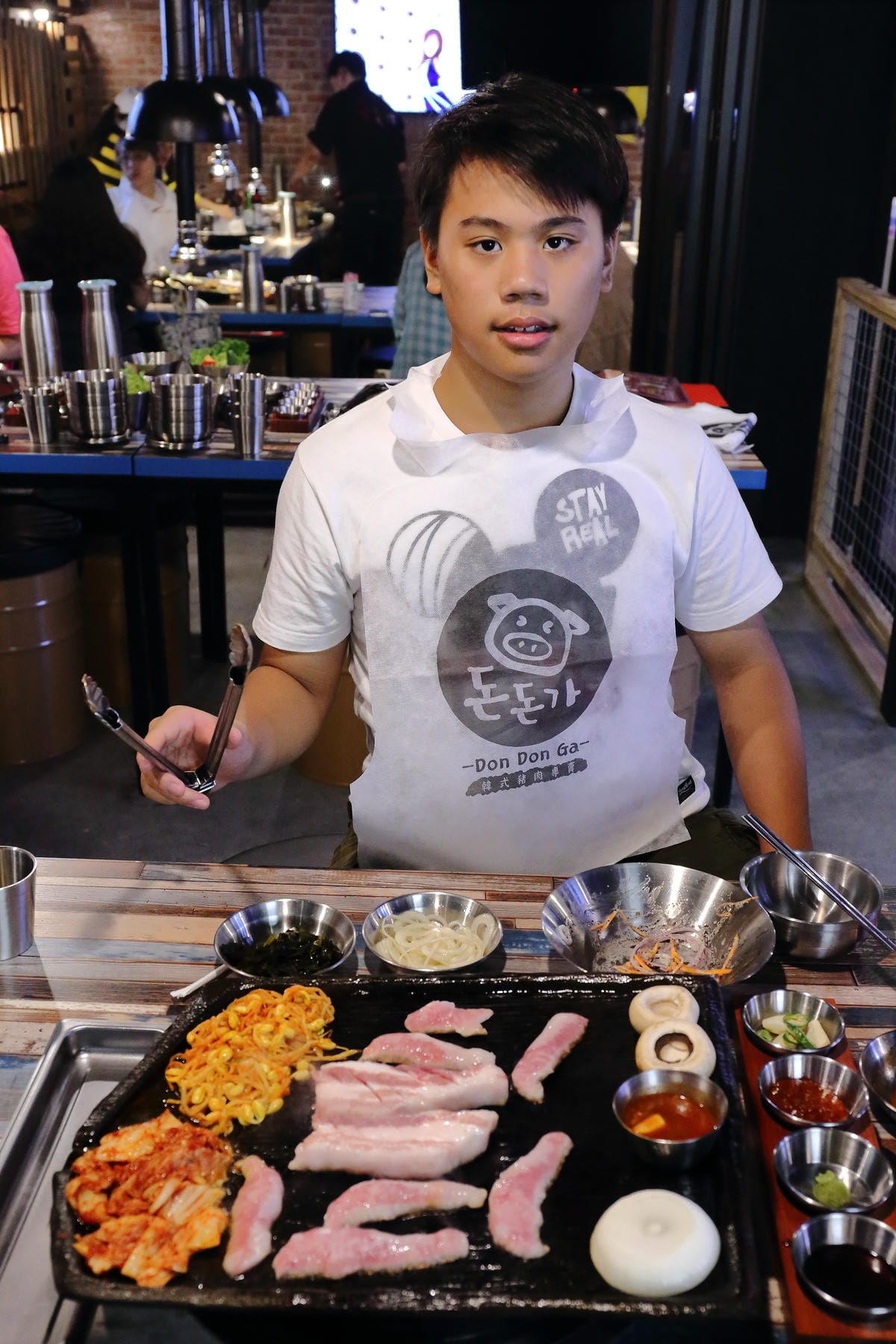 【食。台北】咚咚家dondonga韓式豬肉專賣 – 돈돈가～東區韓式烤肉專門店，鐵板上的滋滋聲，痛快吃肉吧！