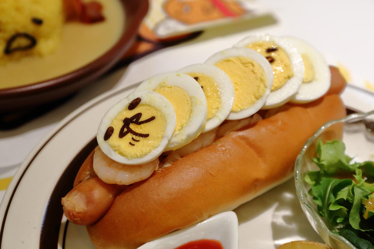 【食。台北】Gudetama Chef-蛋黃哥五星主廚餐廳～各位觀眾！眾所矚目的蛋黃哥主題餐廳來台北啦！（試營運搶先看，附完整菜單）