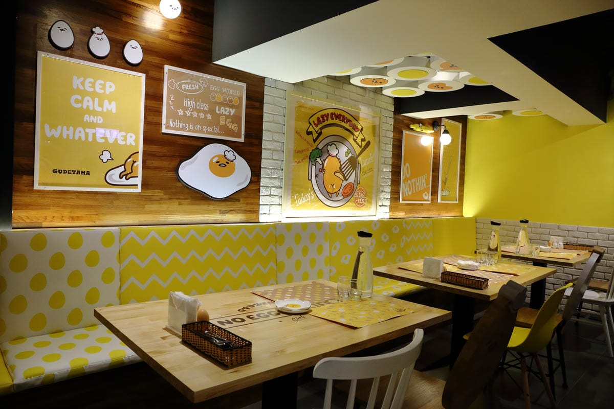 【食。台北】Gudetama Chef-蛋黃哥五星主廚餐廳～各位觀眾！眾所矚目的蛋黃哥主題餐廳來台北啦！（試營運搶先看，附完整菜單）