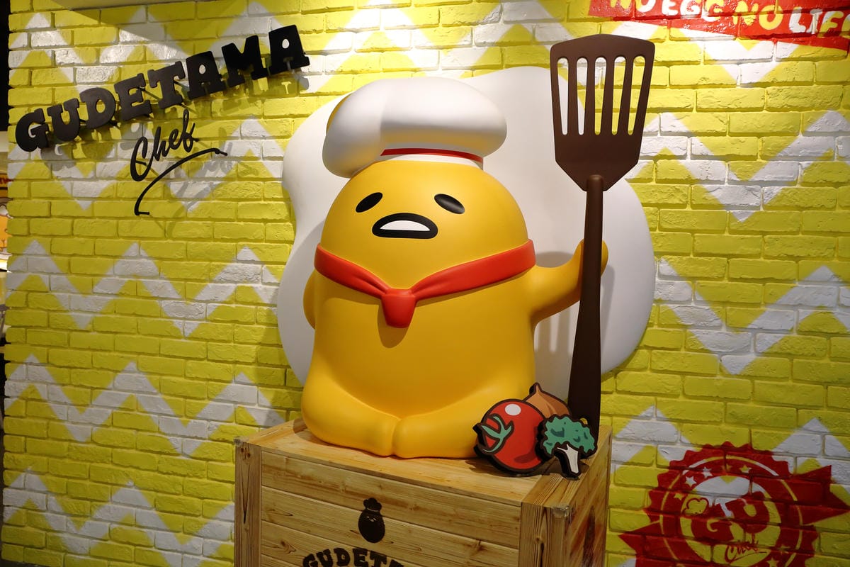【食。台北】Gudetama Chef-蛋黃哥五星主廚餐廳～各位觀眾！眾所矚目的蛋黃哥主題餐廳來台北啦！（試營運搶先看，附完整菜單）