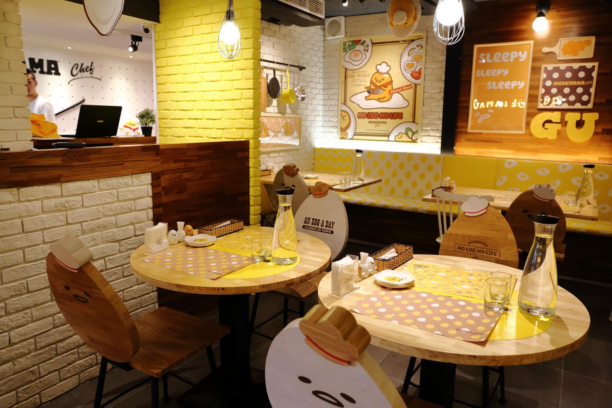 【食。台北】Gudetama Chef-蛋黃哥五星主廚餐廳～各位觀眾！眾所矚目的蛋黃哥主題餐廳來台北啦！（試營運搶先看，附完整菜單）