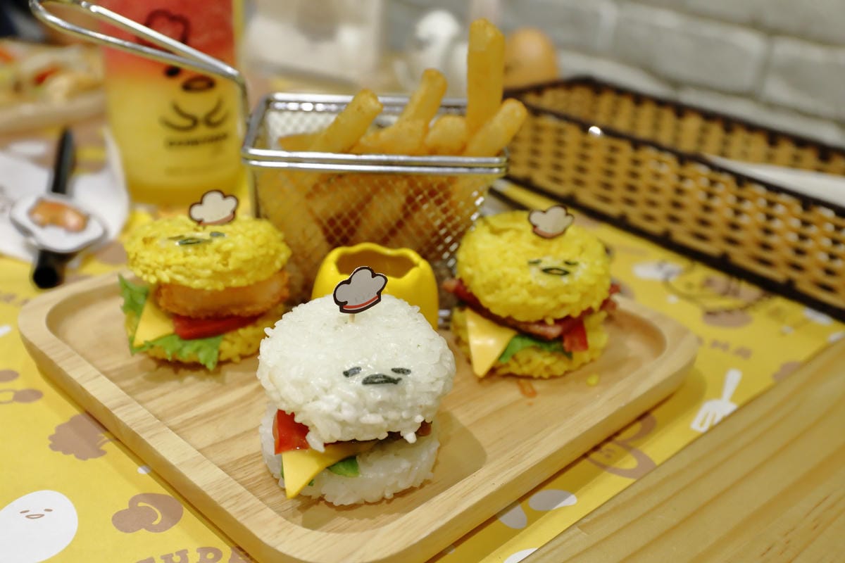 【食。台北】Gudetama Chef-蛋黃哥五星主廚餐廳～各位觀眾！眾所矚目的蛋黃哥主題餐廳來台北啦！（試營運搶先看，附完整菜單）
