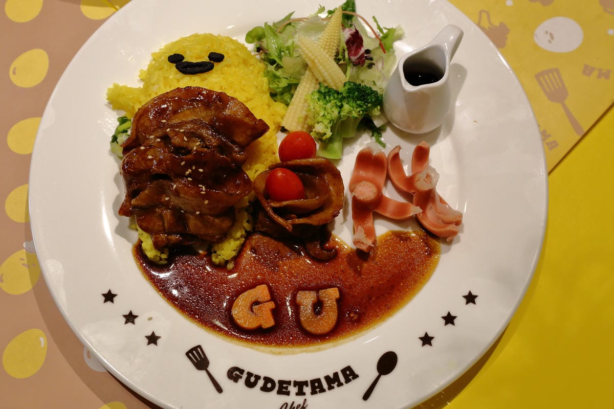 【食。台北】Gudetama Chef-蛋黃哥五星主廚餐廳～各位觀眾！眾所矚目的蛋黃哥主題餐廳來台北啦！（試營運搶先看，附完整菜單）