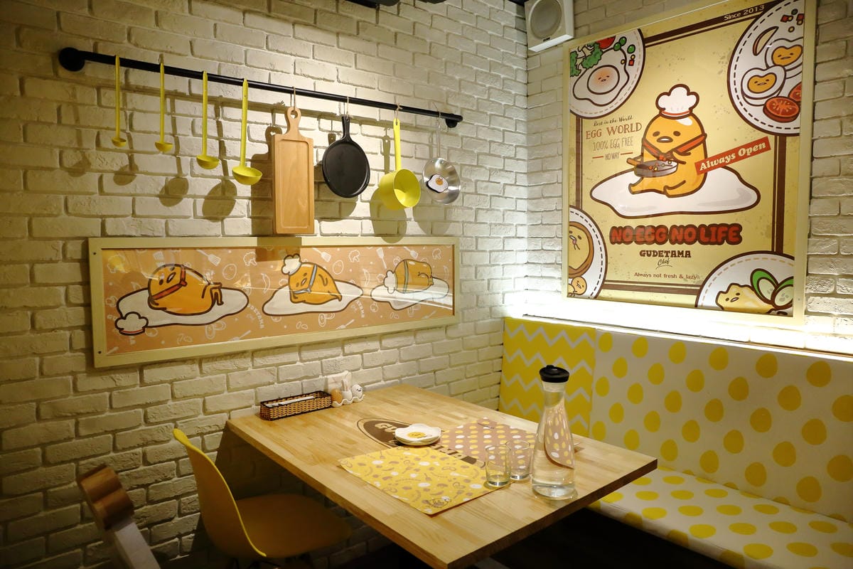 【食。台北】Gudetama Chef-蛋黃哥五星主廚餐廳～各位觀眾！眾所矚目的蛋黃哥主題餐廳來台北啦！（試營運搶先看，附完整菜單）