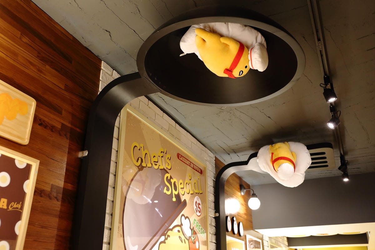 【食。台北】Gudetama Chef-蛋黃哥五星主廚餐廳～各位觀眾！眾所矚目的蛋黃哥主題餐廳來台北啦！（試營運搶先看，附完整菜單）