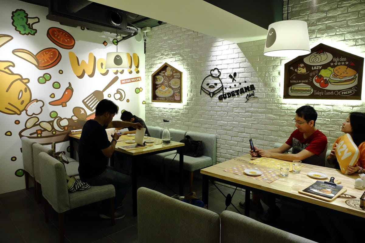 【食。台北】Gudetama Chef-蛋黃哥五星主廚餐廳～各位觀眾！眾所矚目的蛋黃哥主題餐廳來台北啦！（試營運搶先看，附完整菜單）