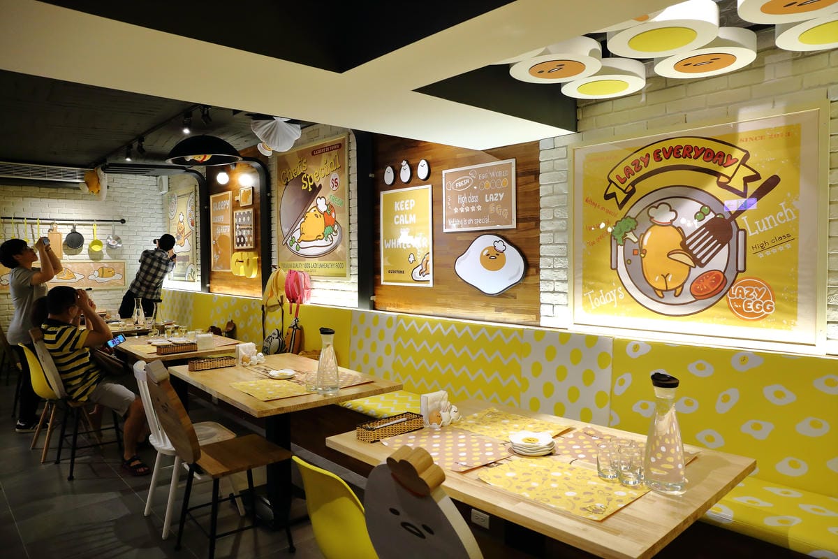 【食。台北】Gudetama Chef-蛋黃哥五星主廚餐廳～各位觀眾！眾所矚目的蛋黃哥主題餐廳來台北啦！（試營運搶先看，附完整菜單）