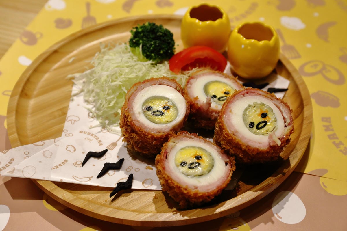 【食。台北】Gudetama Chef-蛋黃哥五星主廚餐廳～各位觀眾！眾所矚目的蛋黃哥主題餐廳來台北啦！（試營運搶先看，附完整菜單）