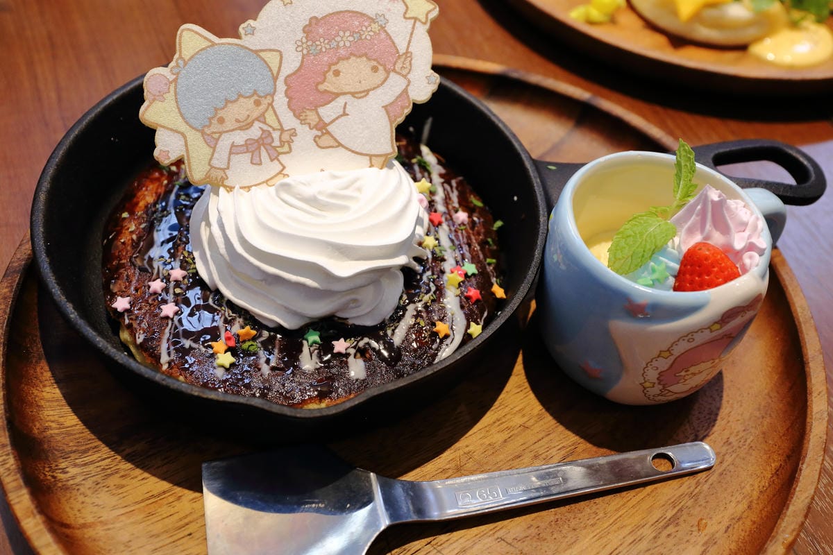 【食。大阪】Kiki & Lala Café咖啡廳夢幻登場～讓人為之瘋狂的Kiki Lala，雙子星陪妳用餐，完全少女心的尖叫啊！