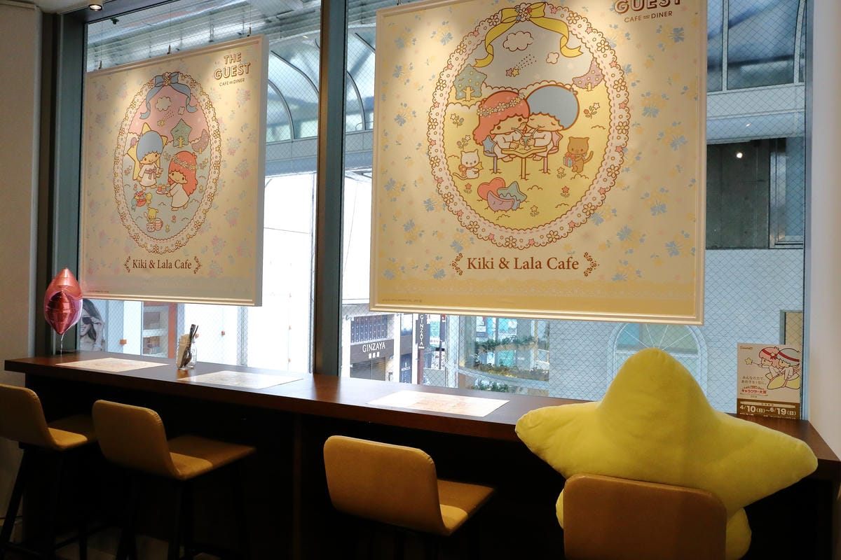 【食。大阪】Kiki & Lala Café咖啡廳夢幻登場～讓人為之瘋狂的Kiki Lala，雙子星陪妳用餐，完全少女心的尖叫啊！
