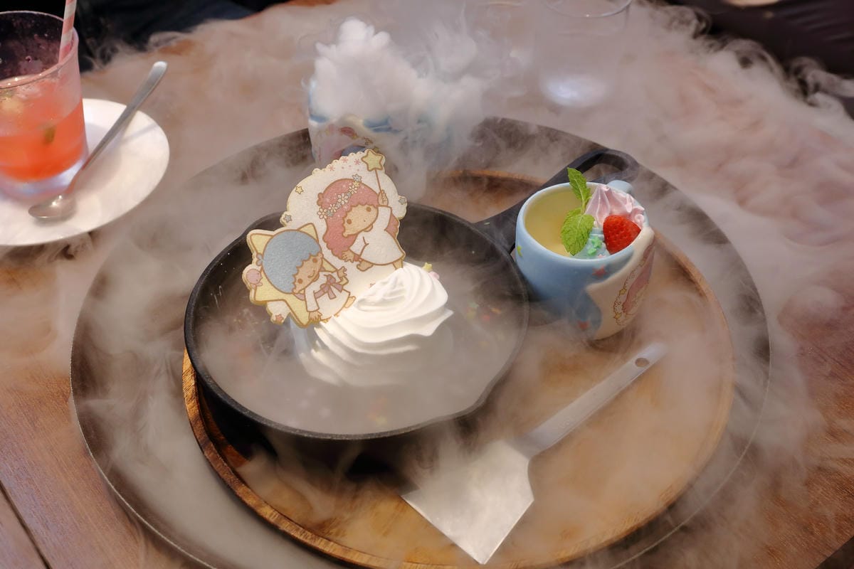 【食。大阪】Kiki & Lala Café咖啡廳夢幻登場～讓人為之瘋狂的Kiki Lala，雙子星陪妳用餐，完全少女心的尖叫啊！