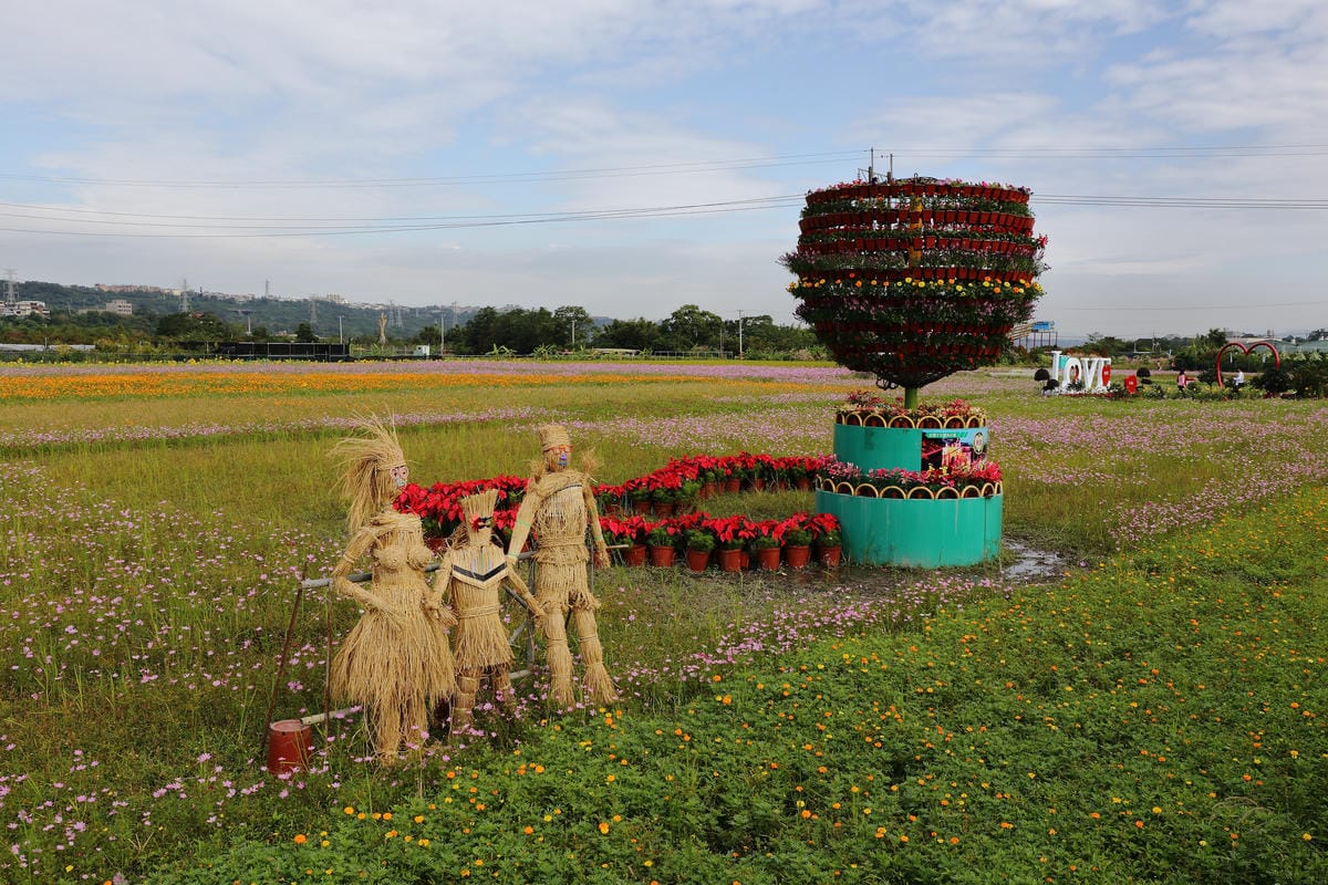 【遊。桃園】2016桃園花彩節～桃園5大花區，輪流綻放，遇見冬季最美的幸福！（大溪區+中壢區搶先看）　