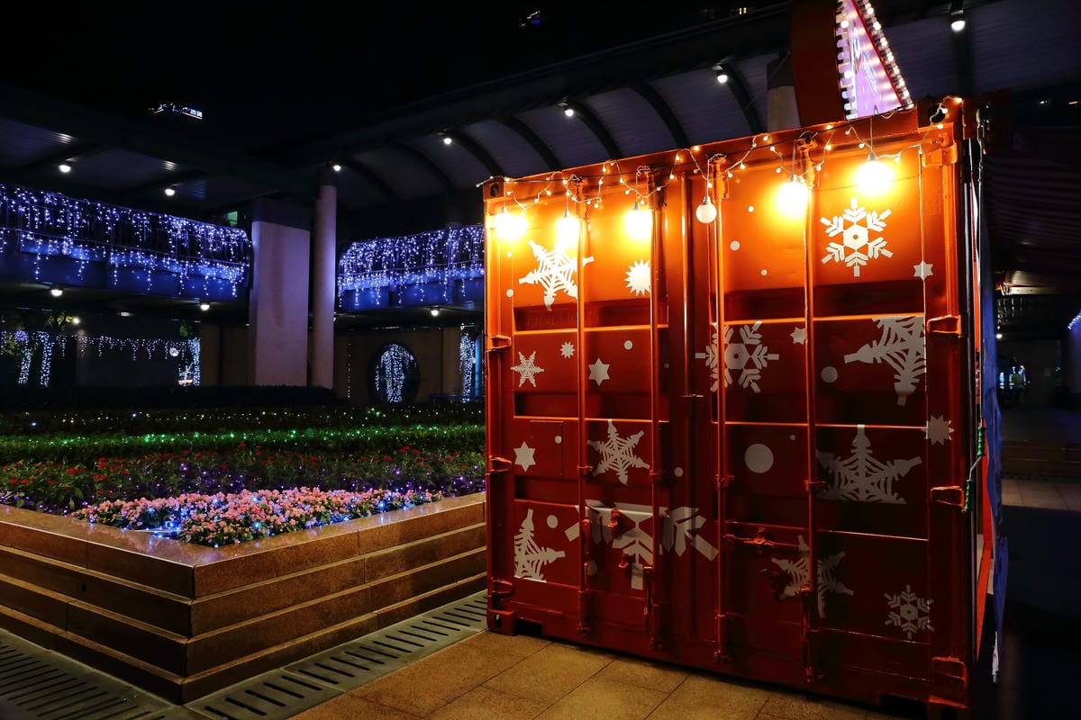 【遊。板橋】2016新北歡樂耶誕城～面積最大3D光雕投影+耶誕樹，主燈秀搶先看！（11/19浪漫開城）