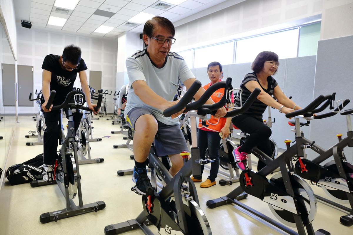 【活力永和】新北市永和國民運動中心～你今天運動了沒？逗陣來練功，不分族群喜好運動者的好去處！