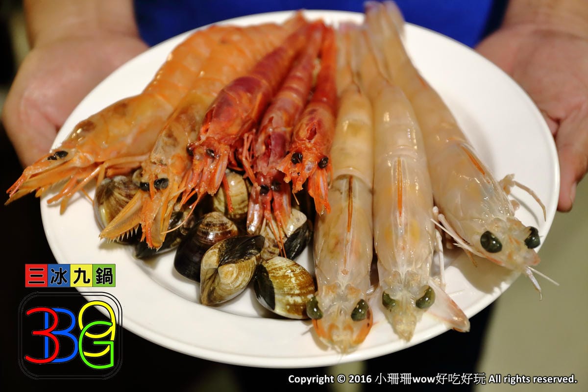 【食。台北】三冰九鍋～食尚玩家大胃王挑戰/台北松山火鍋推薦/比手臂還要粗的國王蝦(已歇業)