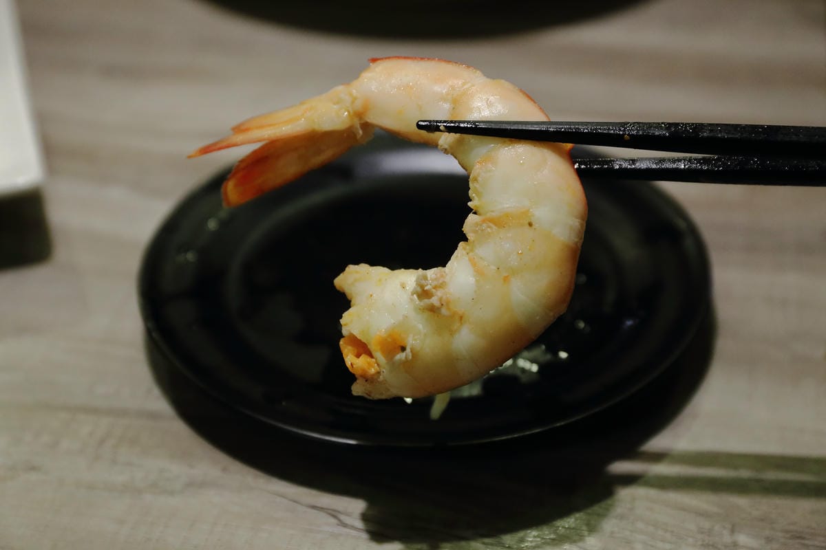 【食。台北】三冰九鍋～食尚玩家大胃王挑戰/台北松山火鍋推薦/比手臂還要粗的國王蝦(已歇業)