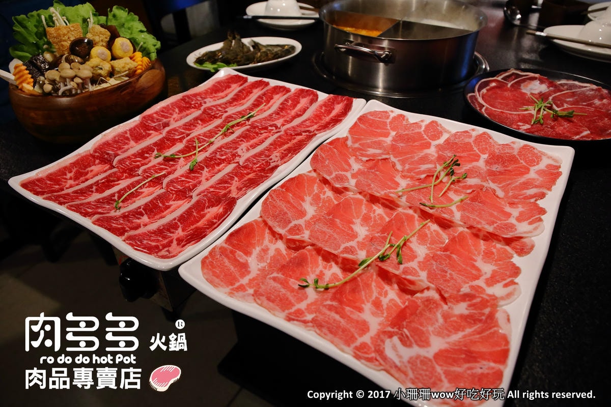【食。台北】肉多多火鍋-肉品專賣店就是狂!巨無霸肉盤!沒吃到真的會遺憾!